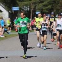 Salaman joukkue vauhdissa Yyteri Maratonilla