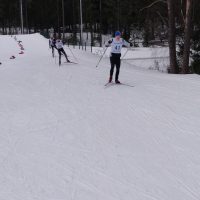 Salaman viestijoukkue menestyksekäs hiihdossa